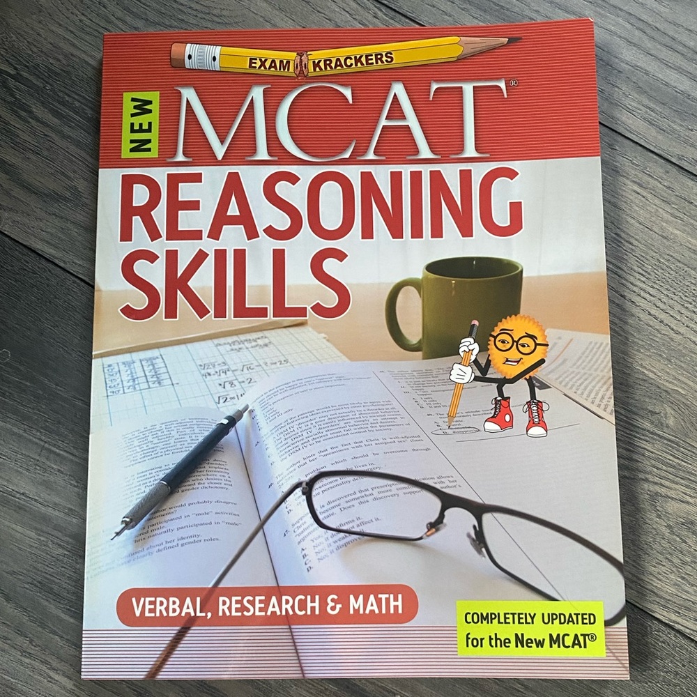 NEW examkrackers MCAT reasoning skills book